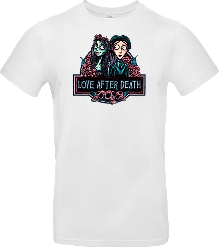 Love after Death - Love, Horror, Halloween, Lovers, death, animation, family, fantasy, movie - Standard T-Shirt