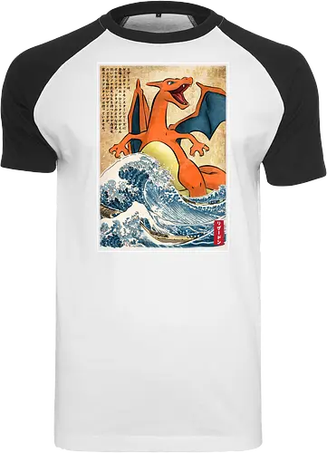 Fire and Flying in Japan - Raglan T-Shirt