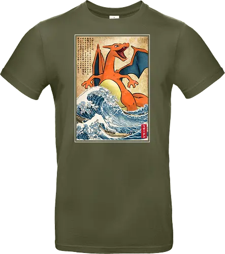 Fire and Flying in Japan - Standard T-Shirt