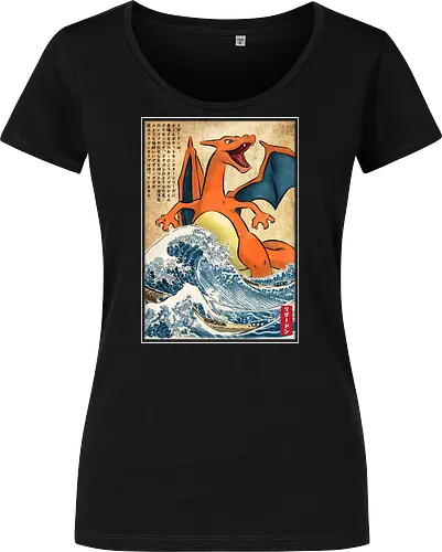 Fire and Flying in Japan - Women T-Shirt