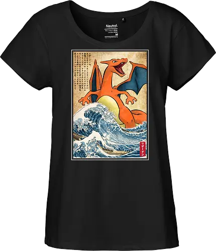 Fire and Flying in Japan - Fairtrade Girl Shirt