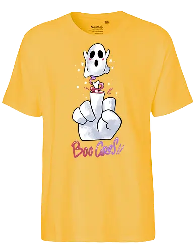 finger of fright  - halloween, pumpkin, scary, creepy, comedy, horror, boo, funny, ghost, trickortreat, cute, beautiful, spooky, happy, ghost, colorful - Fairtrade T-Shirt