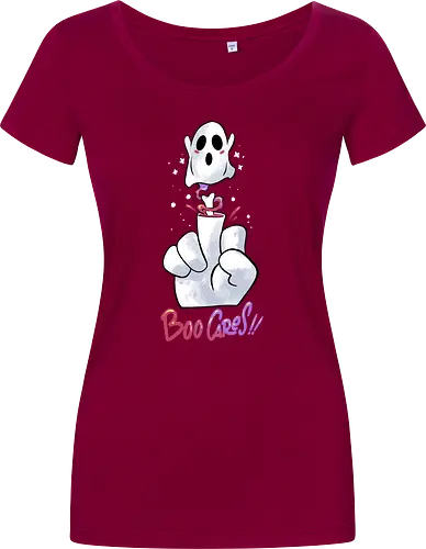 finger of fright  - halloween, pumpkin, scary, creepy, comedy, horror, boo, funny, ghost, trickortreat, cute, beautiful, spooky, happy, ghost, colorful - Women T-Shirt