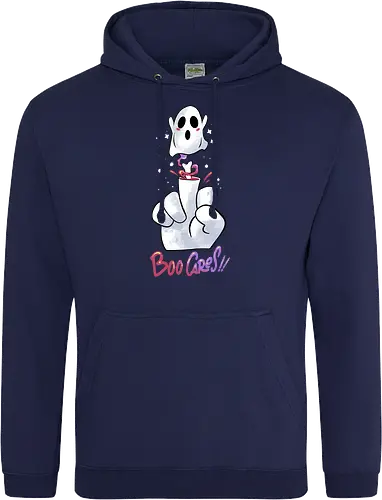 finger of fright  - halloween, pumpkin, scary, creepy, comedy, horror, boo, funny, ghost, trickortreat, cute, beautiful, spooky, happy, ghost, colorful - Standard Hoodie