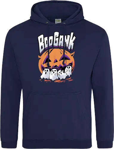 boo gank - halloween, pumpkin, scary, creepy, comedy, horror, boo, funny, ghost, trickortreat, cute, beautiful, spooky, happy, ghost, colorful - Standard Hoodie