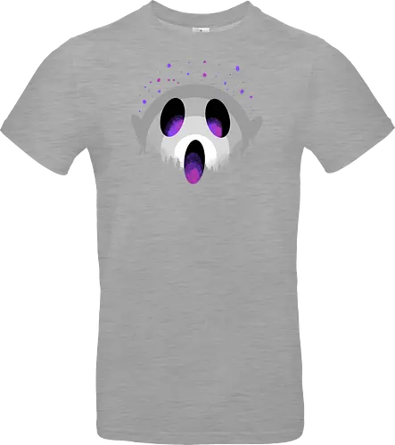 midnight boo - halloween, pumpkin, scary, creepy, comedy, horror, boo, funny, ghost, trickortreat, cute, beautiful, spooky, happy, ghost, colorful - Standard T-Shirt