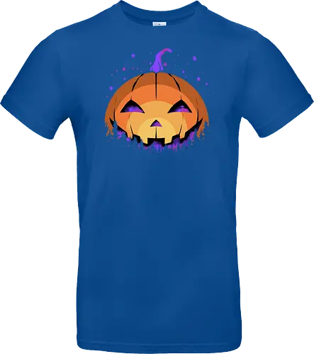 midnight hallow - halloween, pumpkin, scary, creepy, comedy, horror, boo, funny, ghost, trickortreat, cute, beautiful, spooky, happy, ghost, colorful - Standard T-Shirt