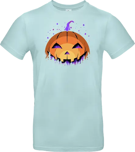 midnight hallow - halloween, pumpkin, scary, creepy, comedy, horror, boo, funny, ghost, trickortreat, cute, beautiful, spooky, happy, ghost, colorful - Standard T-Shirt