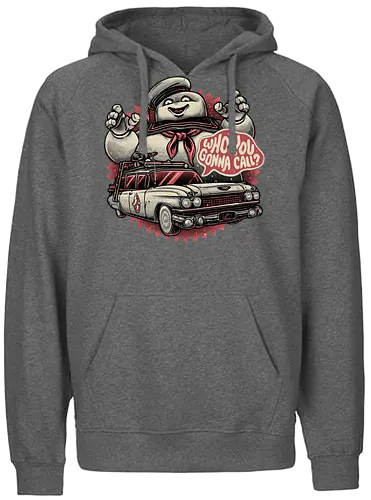 Ghost in the City - Ghost, horror, Halloween, comedy, Paranormal, ghosts, classic movie - Fairtrade Hoodie