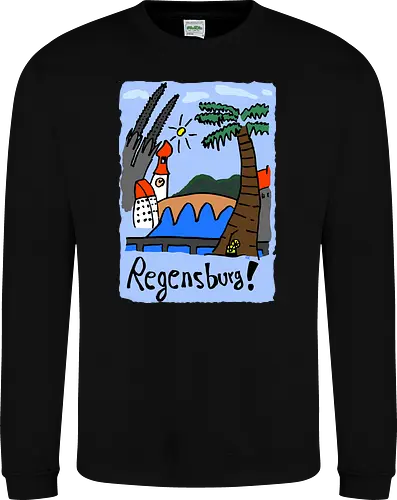 Regensburg - Regensburg, Stadt, Donau - Sweatshirt