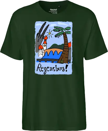 Regensburg - Regensburg, Stadt, Donau - Fairtrade T-Shirt