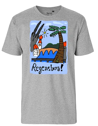 Regensburg - Regensburg, Stadt, Donau - Fairtrade T-Shirt