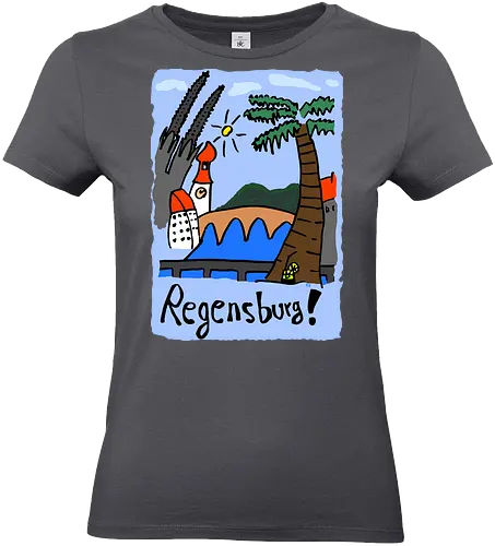 Regensburg - Regensburg, Stadt, Donau - Standard T-Shirt (Women)