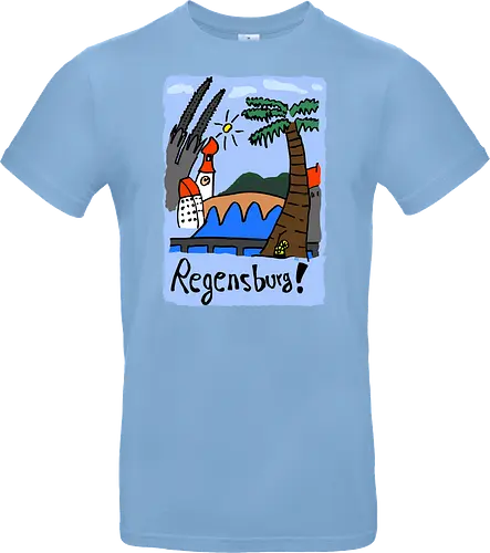 Regensburg - Regensburg, Stadt, Donau - Standard T-Shirt