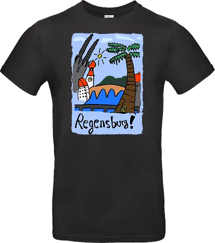 Regensburg - Regensburg, Stadt, Donau - Standard T-Shirt