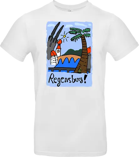 Regensburg - Regensburg, Stadt, Donau - Standard T-Shirt