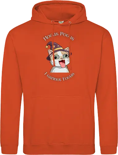 Hocus Pocus Front - Chaos, Liebe, Herz, Smilow, Twitch, Streamer, Katze - Standard Hoodie