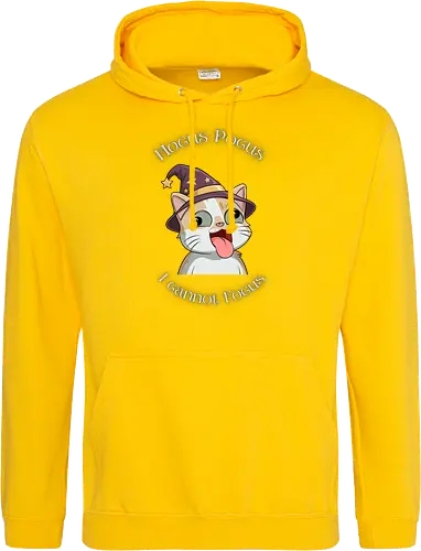 Hocus Pocus Front - Chaos, Liebe, Herz, Smilow, Twitch, Streamer, Katze - Standard Hoodie