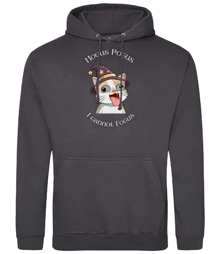 Hocus Pocus Front - Chaos, Liebe, Herz, Smilow, Twitch, Streamer, Katze - Standard Hoodie
