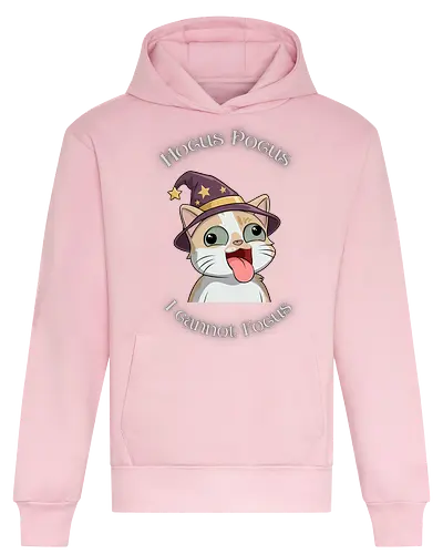 Hocus Pocus Front - Chaos, Liebe, Herz, Smilow, Twitch, Streamer, Katze - Heavyweight Hoodie
