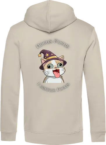 Hocus Pocus Back - Katze, Chaos, Liebe, Herz, Smilow, Wolims, Twitch, Streamer - B&C Hooded Inspire