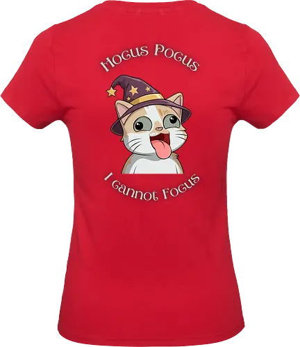 Hocus Pocus Back - Katze, Chaos, Liebe, Herz, Smilow, Wolims, Twitch, Streamer - Standard T-Shirt (Women)