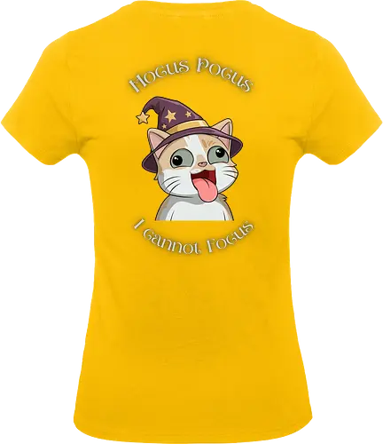 Hocus Pocus Back - Katze, Chaos, Liebe, Herz, Smilow, Wolims, Twitch, Streamer - Standard T-Shirt (Women)