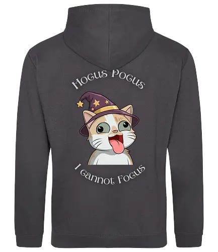 Hocus Pocus Back - Katze, Chaos, Liebe, Herz, Smilow, Wolims, Twitch, Streamer - Standard Hoodie