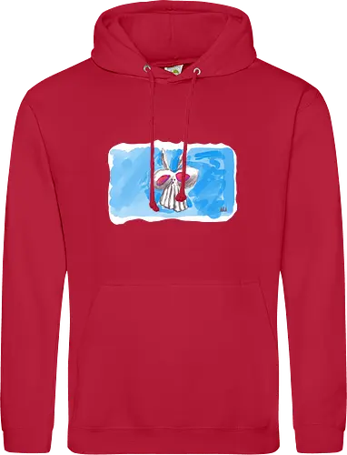 Alien Bunny - alber, einfachso, Alien, Häschen, Bunny - Standard Hoodie
