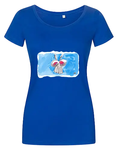 Alien Bunny - alber, einfachso, Alien, Häschen, Bunny - Women T-Shirt