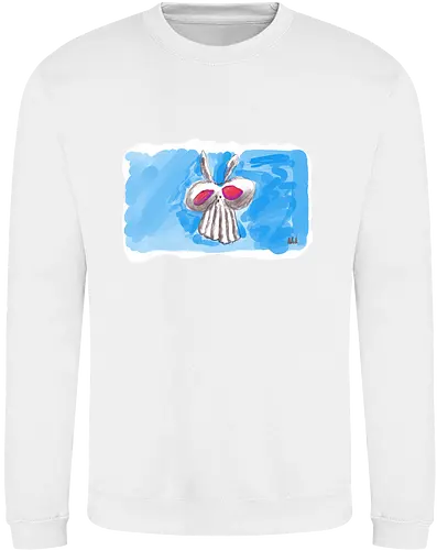 Alien Bunny - alber, einfachso, Alien, Häschen, Bunny - Sweatshirt