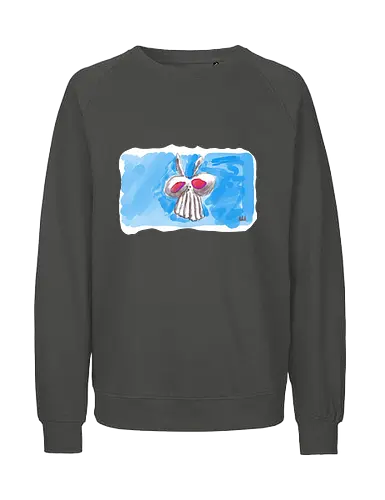 Alien Bunny - alber, einfachso, Alien, Häschen, Bunny - Fairtrade Sweatshirt