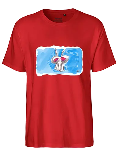 Alien Bunny - alber, einfachso, Alien, Häschen, Bunny - Fairtrade T-Shirt