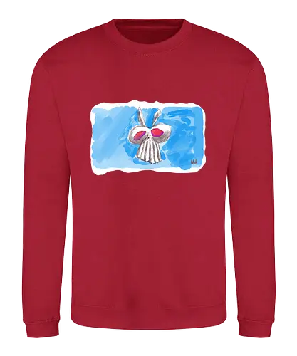 Alien Bunny - alber, einfachso, Alien, Häschen, Bunny - Sweatshirt