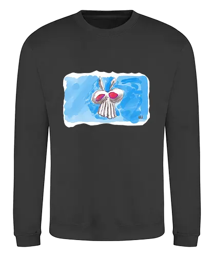 Alien Bunny - alber, einfachso, Alien, Häschen, Bunny - Sweatshirt