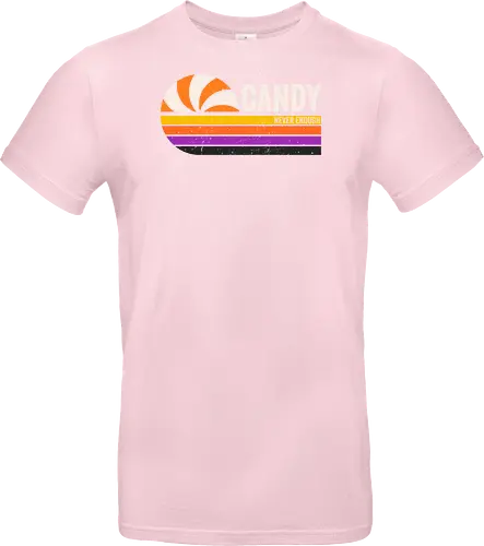 Candy vintage - retro, vintage, candy, halloween, autumn, fall, quote, lettering - Standard T-Shirt