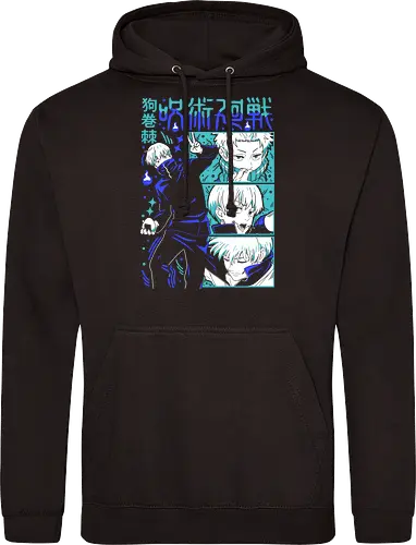 Toge Inumaki Cursed Speech JJK Tee - toge inumaki, jjk toge, cursed speech user, teal blue palette, cool side character, anime otaku gift, jujutsu kaisen merch, weeb shirt - Standard Hoodie