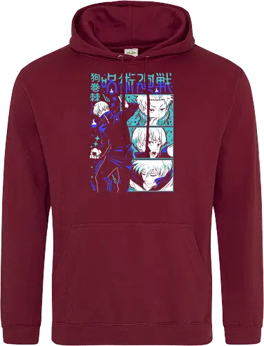 Toge Inumaki Cursed Speech JJK Tee - toge inumaki, jjk toge, cursed speech user, teal blue palette, cool side character, anime otaku gift, jujutsu kaisen merch, weeb shirt - Standard Hoodie