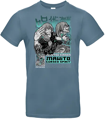 Mahito Cursed Spirit Twisted Soul JJK - mahito, jjk villain, cursed spirit, dark horror anime, idle transfiguration, anime antagonist shirt, jujutsu kaisen otaku, weeb dark art - Standard T-Shirt