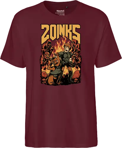 Cartoon FPS Horror Game - Cartoon, 80s Cartoons, 80s, 1980s, 80's, Retro Cartoon, Retro Vintage, Retro, Vintage, Fps Gaming, First-person Shooter, First Person Shooter, Horror, Game, Video Game, Games, Video Games, Awesome, Poster, Cool, Mashup, Nostalgia, Nostalgic, Animation, Animated, Animated Series, Tv Show, Paranormal, Investigate, Investigation, Mystery, Mysterious, Halloween, Spooky Season, Spooky, Creepy, Scary, Graveyard, Monsters, Monster, Fire, Ghosts, Ghost - Fairtrade T-Shirt