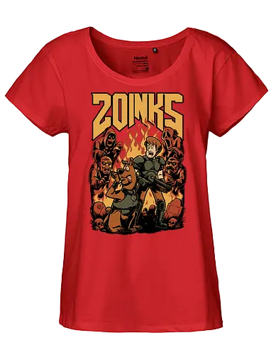 Cartoon FPS Horror Game - Cartoon, 80s Cartoons, 80s, 1980s, 80's, Retro Cartoon, Retro Vintage, Retro, Vintage, Fps Gaming, First-person Shooter, First Person Shooter, Horror, Game, Video Game, Games, Video Games, Awesome, Poster, Cool, Mashup, Nostalgia, Nostalgic, Animation, Animated, Animated Series, Tv Show, Paranormal, Investigate, Investigation, Mystery, Mysterious, Halloween, Spooky Season, Spooky, Creepy, Scary, Graveyard, Monsters, Monster, Fire, Ghosts, Ghost - Fairtrade Girl Shirt