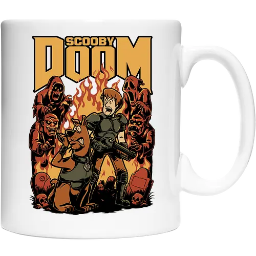 Classic Cartoon FPS Horror Game - Cartoon, First-person Shooter, Ghosts, Ghost, 80s Cartoons, 80s, 1980s, 80's, Retro Cartoon, Retro Vintage, Retro, Vintage, Fps Gaming, First Person Shooter, Horror, Game, Video Game, Games, Video Games, Awesome, Poster, Cool, Mashup, Nostalgia, Nostalgic, Animation, Animated, Animated Series, Tv Show, Paranormal, Investigate, Investigation, Mystery, Mysterious, Halloween, Spooky Season, Spooky, Creepy, Scary, Graveyard, Monsters, Monster, Fire - Cup