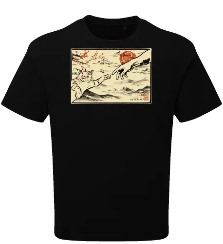 The Creation of Cat - Oversize T-Shirt