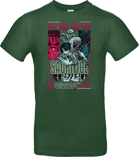 Jujutsu Sacrifice Arc Legacy - Jujutsu, sacrifice arc, cursed clash, manga action, anime fan, dark theme, birthday gift weeb, multi character - Standard T-Shirt