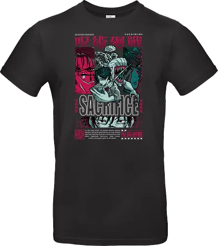 Jujutsu Sacrifice Arc Legacy - Jujutsu, sacrifice arc, cursed clash, manga action, anime fan, dark theme, birthday gift weeb, multi character - Standard T-Shirt