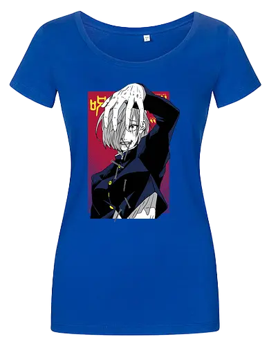 Nobara Kugisaki Nail Witch Energy - nobara kugisaki, Jujutsu, straw doll, bold female character, cursed technique, anime gift idea, weeb, dark pink aesthetic - Women T-Shirt