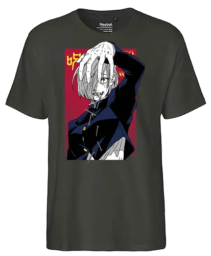 Nobara Kugisaki Nail Witch Energy - nobara kugisaki, Jujutsu, straw doll, bold female character, cursed technique, anime gift idea, weeb, dark pink aesthetic - Fairtrade T-Shirt