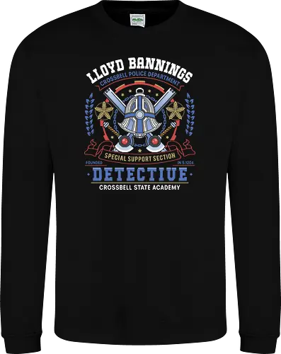 Lloyd Bannings Crossbell Academy - trails in the sky, lloyd bannings, 2nd chapter, legend of heroes, ys, crossbell, bracer guild, thors military academy, trails from zero, trails into reverie, trails of cold steel, gamer, video game, trails to azure, tio plato, mishy, gaming - Sweatshirt