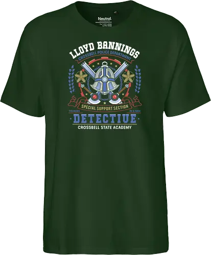 Lloyd Bannings Crossbell Academy - trails in the sky, lloyd bannings, 2nd chapter, legend of heroes, ys, crossbell, bracer guild, thors military academy, trails from zero, trails into reverie, trails of cold steel, gamer, video game, trails to azure, tio plato, mishy, gaming - Fairtrade T-Shirt