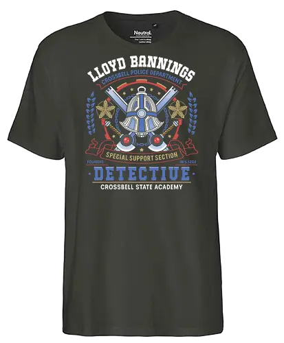 Lloyd Bannings Crossbell Academy - trails in the sky, lloyd bannings, 2nd chapter, legend of heroes, ys, crossbell, bracer guild, thors military academy, trails from zero, trails into reverie, trails of cold steel, gamer, video game, trails to azure, tio plato, mishy, gaming - Fairtrade T-Shirt